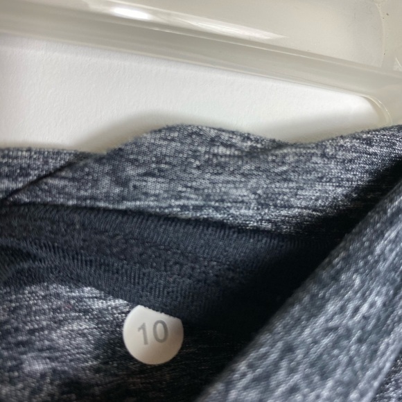 lululemon Womens Leggins Sz 10 Wide Leg Gray - Picture 5 of 5